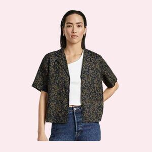 Everlane The Linen Workwear Shirt Size XXS